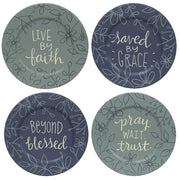 Beyond Blessed Plate (4 Count Assortment)