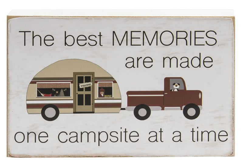 The Best Memories Camper Block