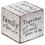 Family Sentiments Cube