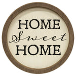 Home Sweet Home Circle Frame