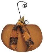 Short Pumpkin Ornament