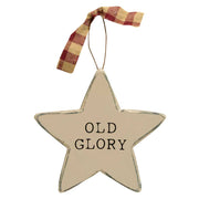 Patriotic Words Star Ornament (3 Count Assortment)