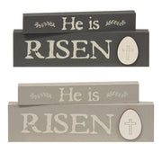 He Is Risen Stacking Blocks  (Set of 2) (2 Count Assortment)