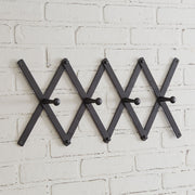 Black Accordion Coat Rack