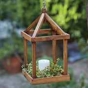 Simple Open Wood Lantern