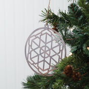 Set of Two Mandala Christmas Ornaments