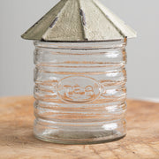 Small Silo Glass Canister