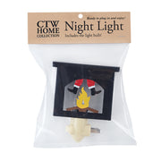 Santa In The Chimney Night Light - Box of 4
