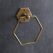 Antique Brass Towel Ring - Box of 2