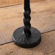 Twisted Iron Taper Candle Holder - Box of 2