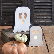 Set of Two Ghost Votive Luminaries