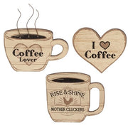 Coffee Lover Magnets (Set of 3)