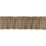 Sawyer Mill Charcoal Plaid Valance 16x72