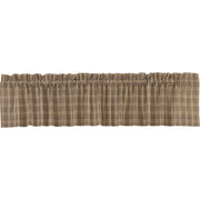 Sawyer Mill Charcoal Plaid Valance 16x90