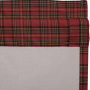 Tartan Red Plaid Tier Set of 2 L24xW36