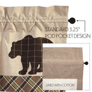 Wyatt Bear Valance 16x72