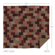 Wyatt King Quilt 105Wx95L