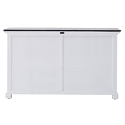 Modern Farmhouse Black And White Buffet Server