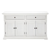 Classic White Hutch Cabinet