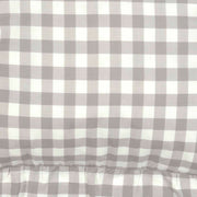 Annie Buffalo Grey Check Fabric Euro Sham 26x26