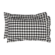 Annie Buffalo Black Check Standard Pillow Case Set of 2 21x30+4