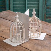 Birdcage Bookends