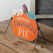 Fresh Baked Pumpkin Pie A-Frame Tabletop Sign
