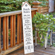 Porch Rules Sign