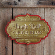 Jingle Bell Sleigh Rides Plaque