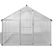 vidaXL Greenhouse Aluminum 189.4"x98.4"x76.8" 827.8 ft