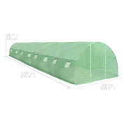 vidaXL Greenhouse 387.5 ft 472.4"x118.1"x78.7"