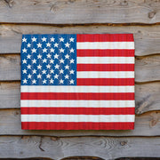 Corrugated US Flag