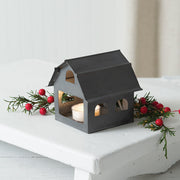 Galvanized Barn Christmas Luminary