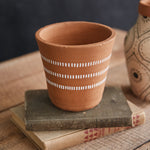 Mojave Hand Painted Terra Cotta Pot
