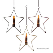 Whimsical Hanging Star - Medium  (3 Count Assortment)