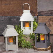 Mini Colonial Lanterns - Farmhouse Colors  (3 Count Assortment)