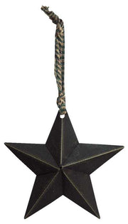 Black Hanging Star - 5"