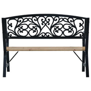 vidaXL Patio Bench 47.2" Wood