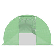 vidaXL Greenhouse 581.3 ft 59.1'x9.8'x6.6'