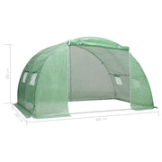 vidaXL Greenhouse 86.1 ft 6.6'x13.1'x6.6'