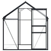 vidaXL Greenhouse Anthracite Aluminum 38.9 ft