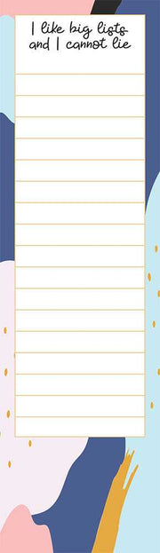 I Like Big Lists Notepad