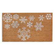 Snowflakes Doormat