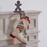 Cowboy Boot Christmas Stocking