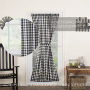 Annie Buffalo Black Check Door Panel 72x40