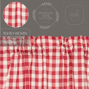Annie Buffalo Red Check Swag Set of 2 36x36x16