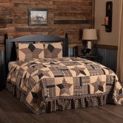 Bingham Star California King Quilt 130Wx115L