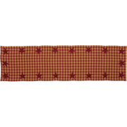 Burgundy Star Runner Woven 13x48