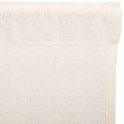 Burlap Antique White Panel Set of 2 84x40