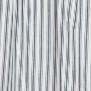 Sawyer Mill Blue Ticking Stripe Prairie Short Panel Set of 2 63x36x18